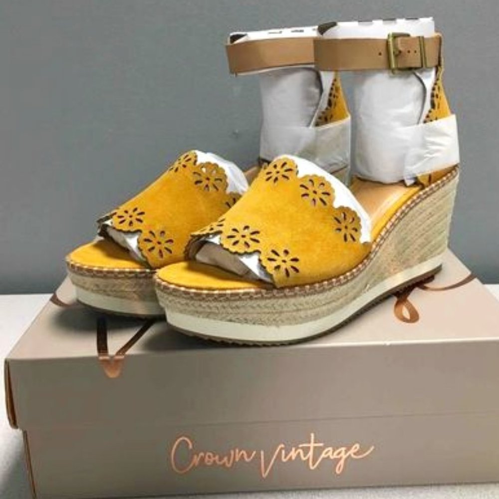 Afternoon Sun CV-Dunja Wedge Sandals - Picture 2 of 5